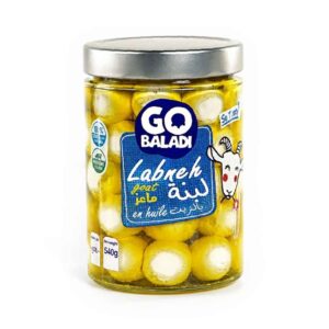 Go Baladi Goat Labneh in Oil 540g