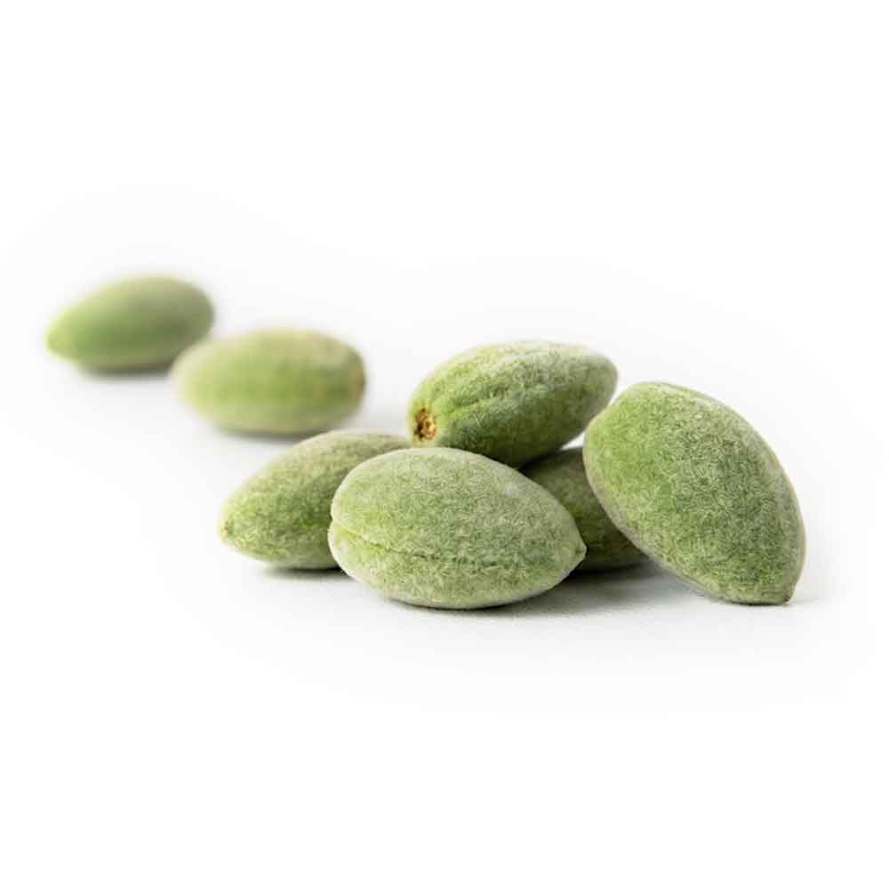 Green Unripened Almonds