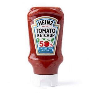 Heinz Tomato Ketchup 50% Less Added Sugar & Salt