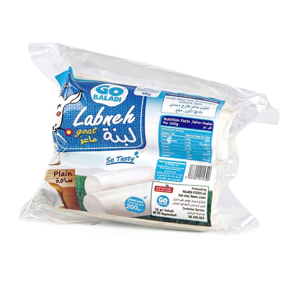 Go Baladi Goat Labneh Log 200g