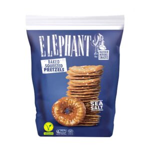 Elephant Flat Pretzels With Sea Salt 80G