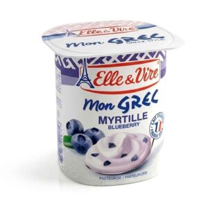 Elle & Vire Greek Yogurt Blueberry 125G