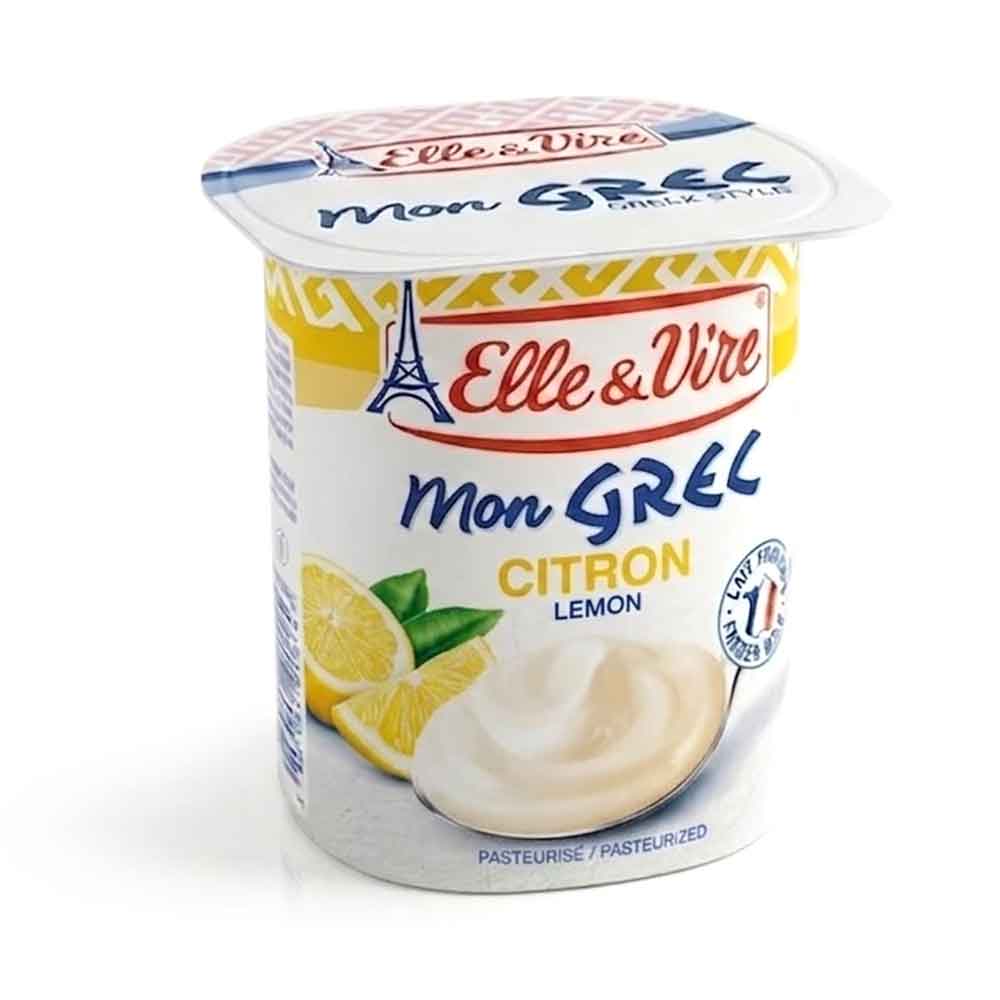 Elle & Vire Greek Yogurt Lemon 125G