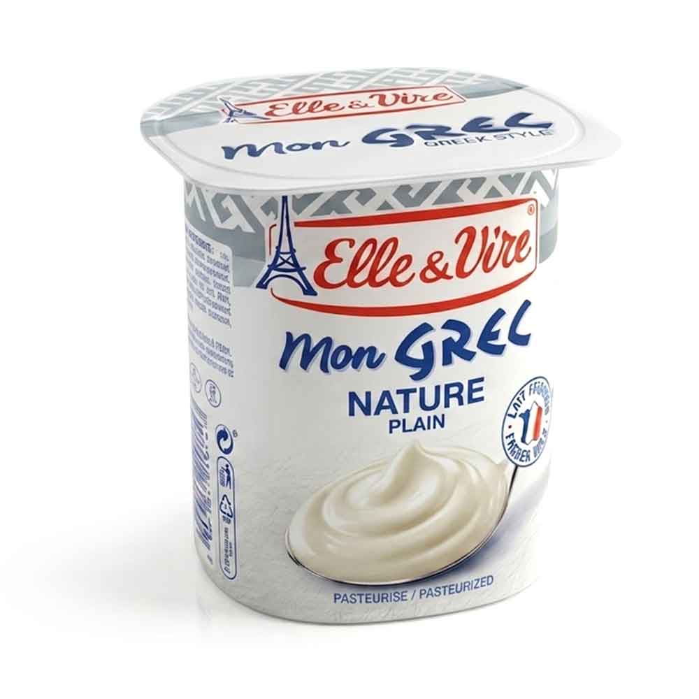 Elle & Vire Greek Yogurt Nature Plain 125G