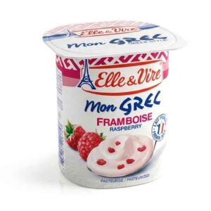 Elle & Vire Greek Yogurt Raspberry 125G
