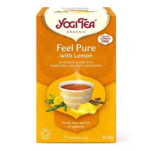 Feel Pure with Lemon Yogi Tea Organic
