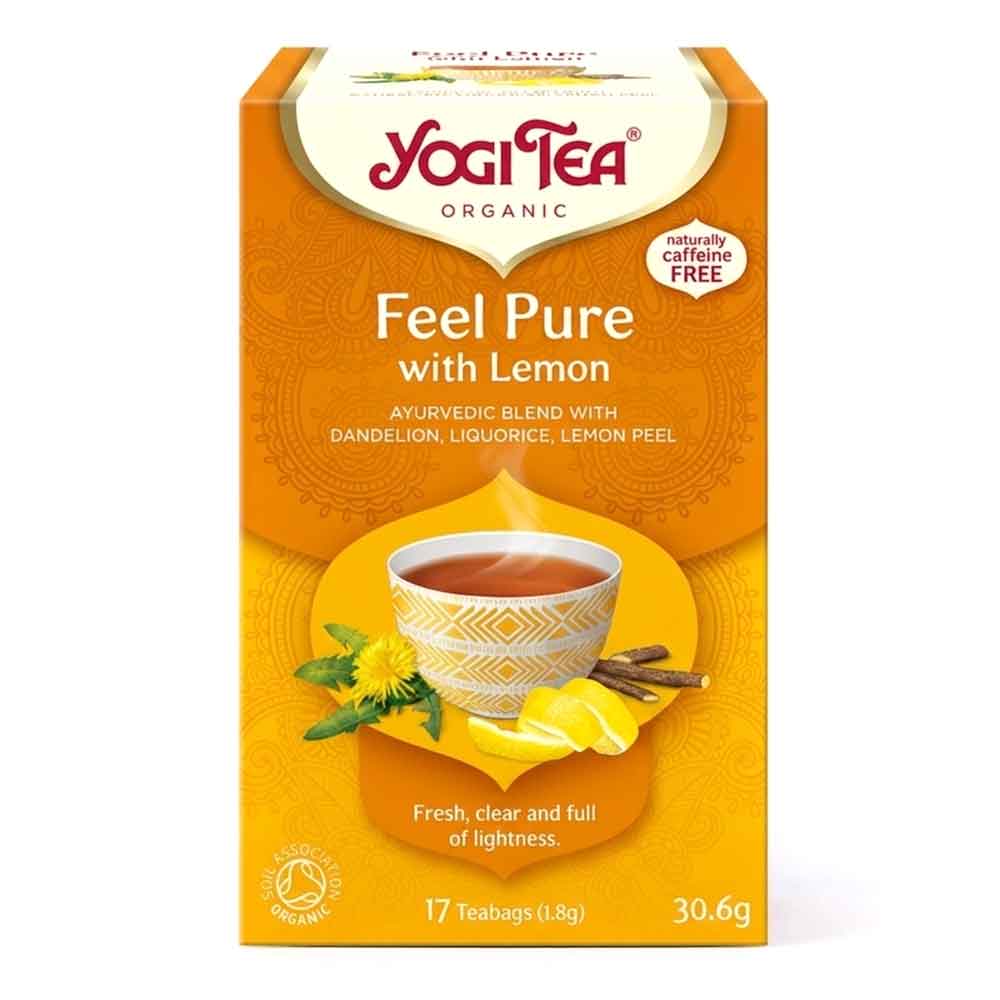 Feel Pure with Lemon Yogi Tea Organic