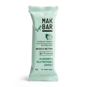 Mak Bar Hazelnut Crunch Dark Chocolate Protein Snack 42g