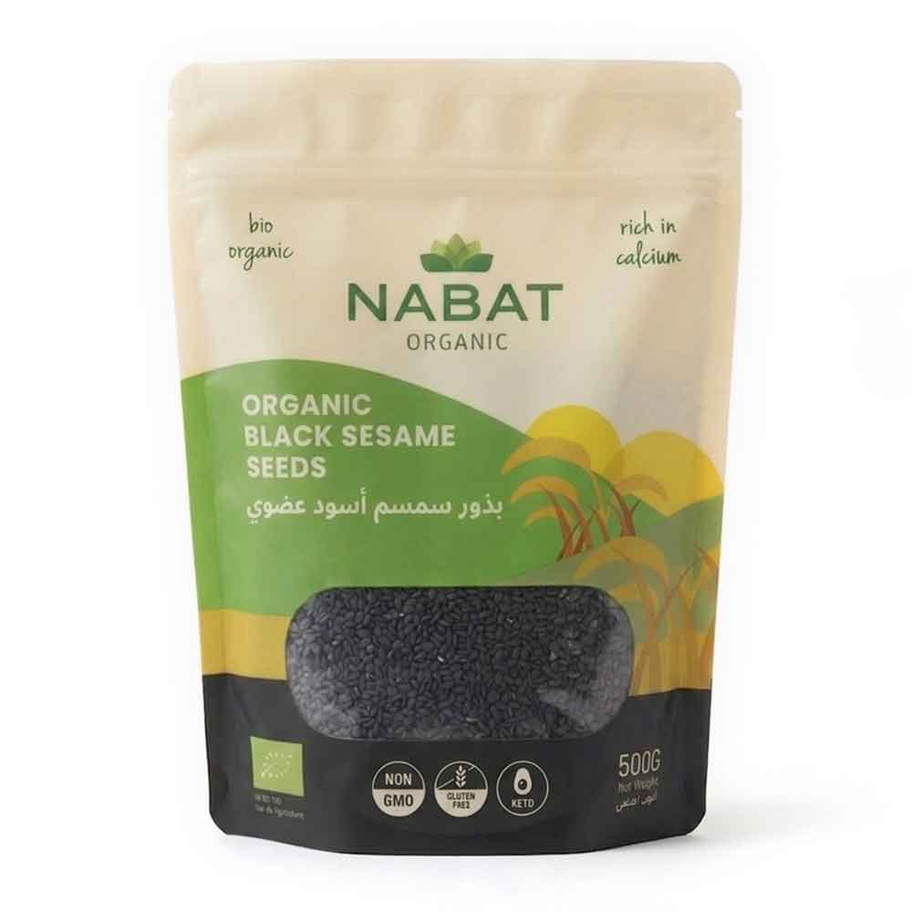 Nabat Organic Black Sesame Seeds 500g