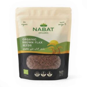 Nabat Organic Flaxseeds Brown 500g