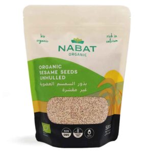Nabat Organic Unhulled Sesame Seeds 500g