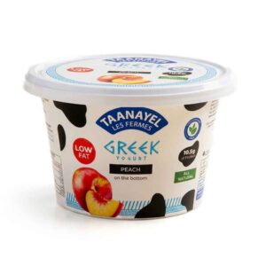 Taanayel Greek Yogurt Peach 150g