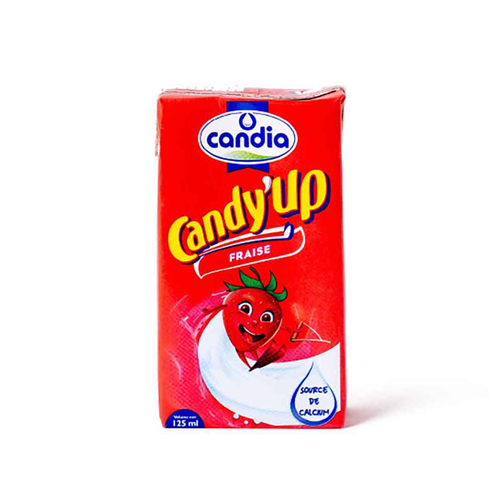 Candia Candy'Up Lait Fraise 125ml