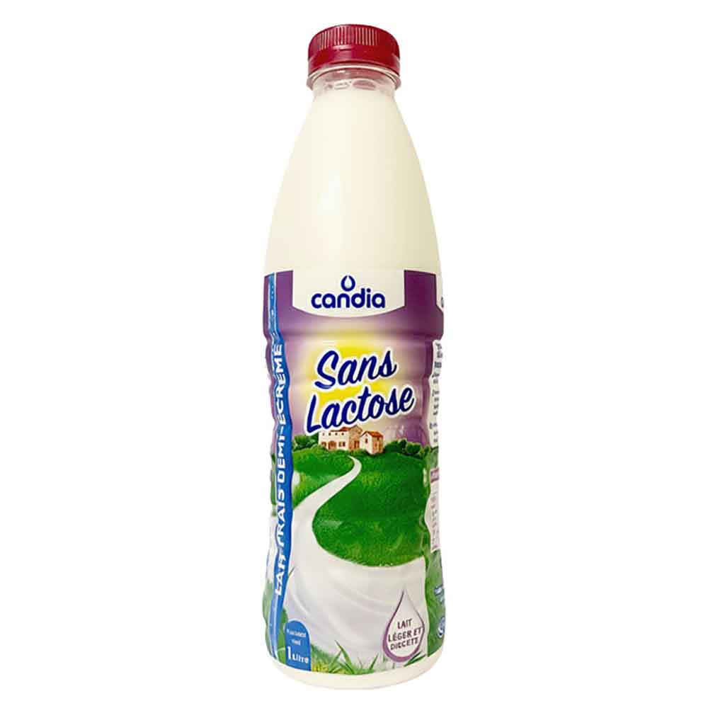 Candia Lait Frais Sans Lactose Ecrémé 1L