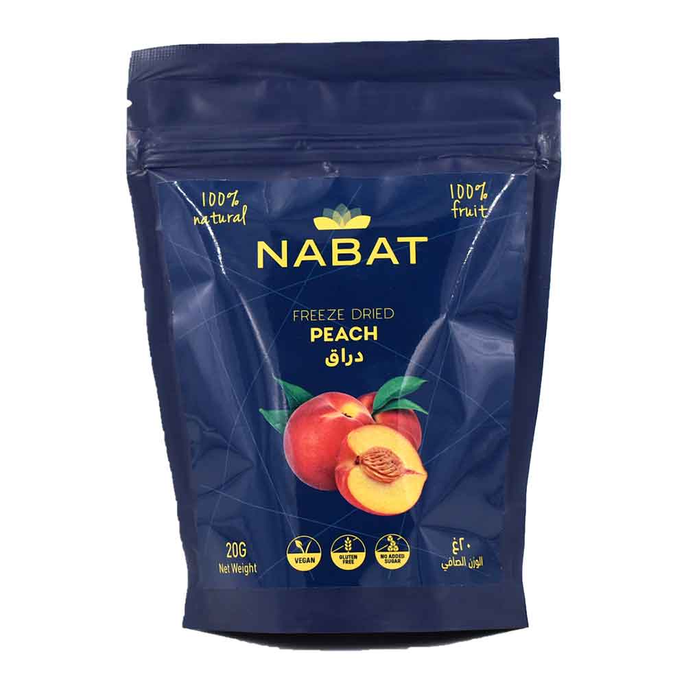 Nabat Freeze-Dried Peach 20g
