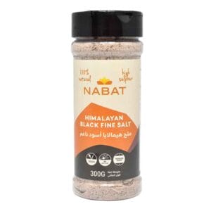Nabat Himalayan Black Salt Fine Shaker 300g