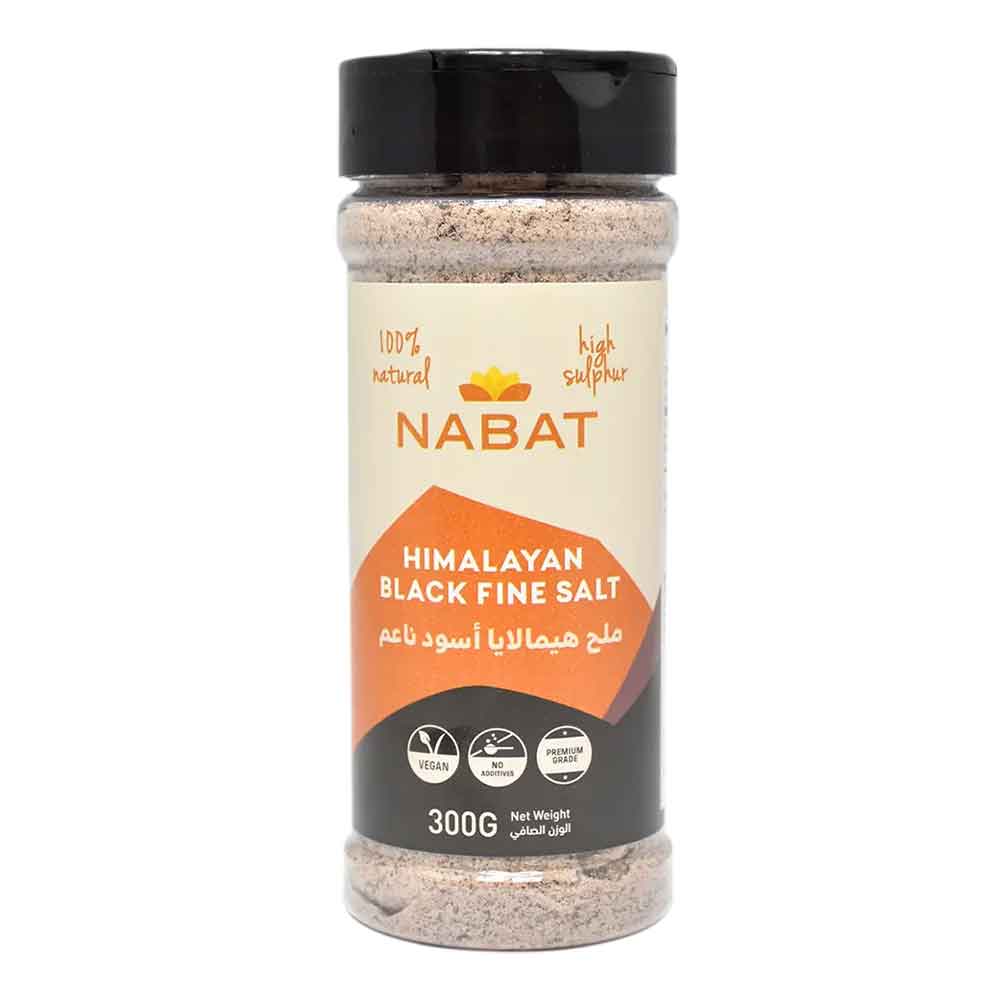 Nabat Himalayan Black Salt Fine Shaker 300g