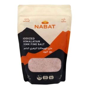 Nabat Iodized Himalayan Salt Pink Fine 1kg
