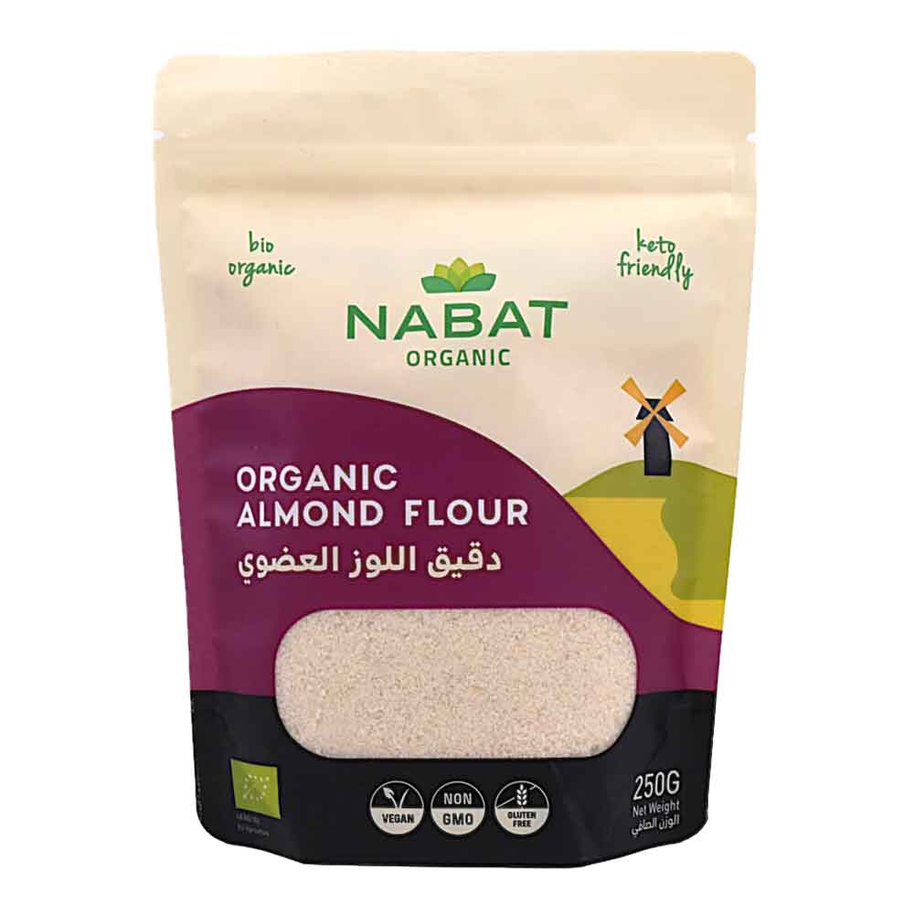 Nabat Organic Almond Flour Gluten Free 250g