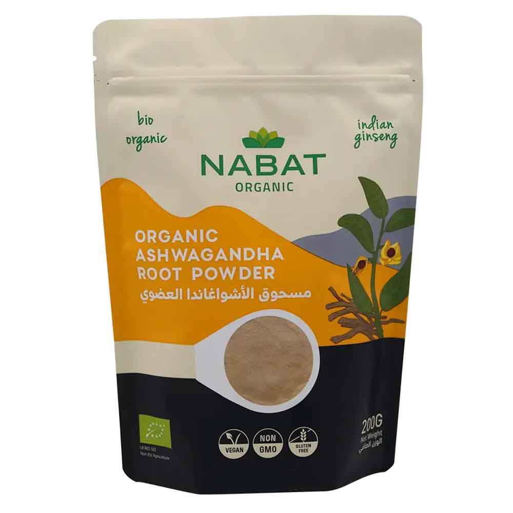 Nabat Organic Ashwagandha Root Powder 200g