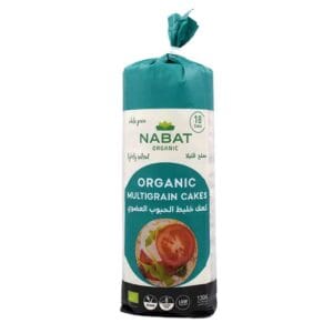 Nabat Organic Multigrain Cakes Lightly Salted 130g