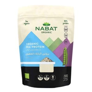 Nabat Organic Pea Protein Powder Unflavored 250g